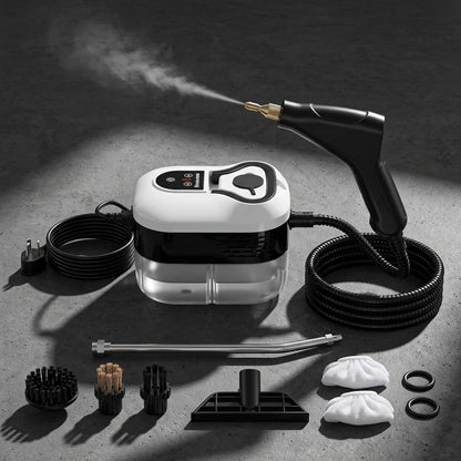 Parní čistič s vysokým tlakem 2500W – Dokonale čistý každý povrch, okamžitě